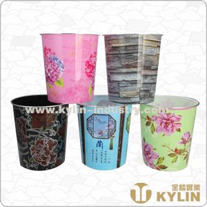 plastic waste bin