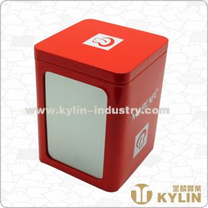 tinplate square napkin dispenser