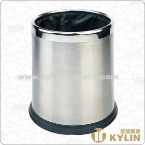 10L SS rubbish bin