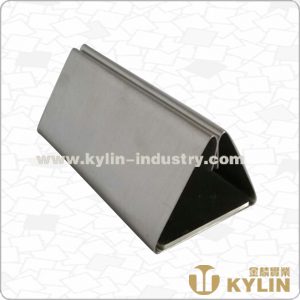 metal triangle menu holder