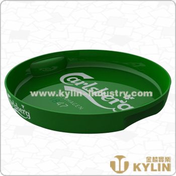 round plastic tray