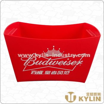 plastic crate ice bucket