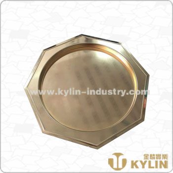 SS octagon tray