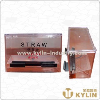 plastic straw dispenser