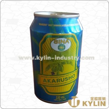 330ml aluminum can