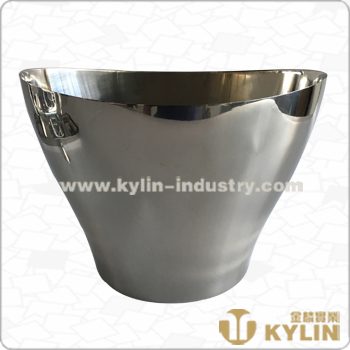 SS oval ice bucket