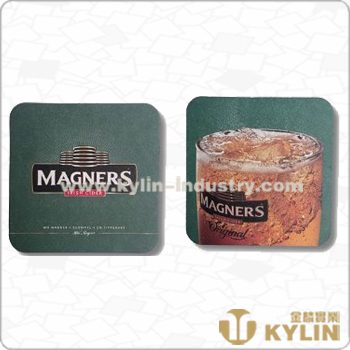 square neoprene coaster