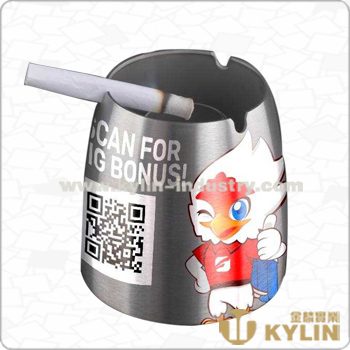 metal portable ashtray