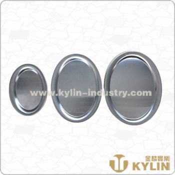 SS oval tray