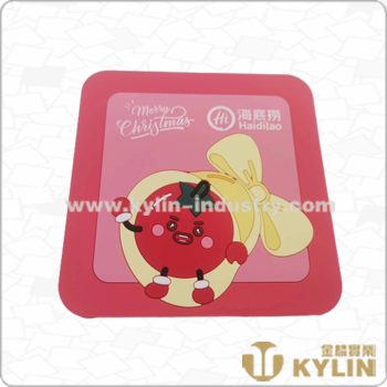 PVC square coaster