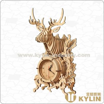 DIY wooden clock