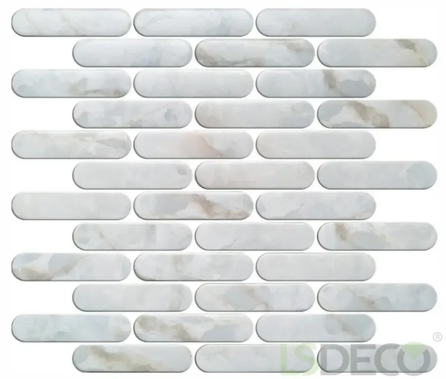 Palmi Porcelain Wall Tile porcelain tile in 23 x 98mm — detail view 2