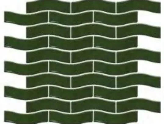 Ripple Porcelain Mosaic porcelain c tile in 99X24mm S