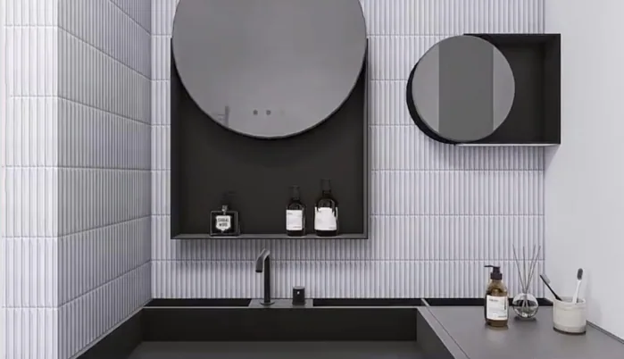 Kit Kat 15 x 145mm Wall Tile porcelain tile in 15 x 145 mm — detail view 2
