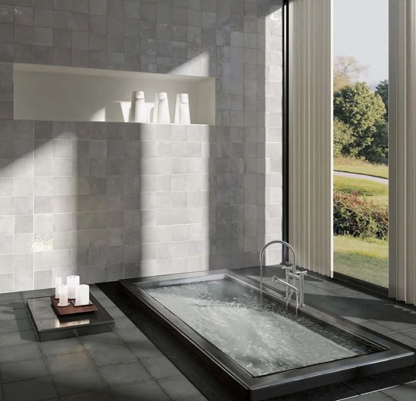 Sydney 128mm x 128mm Ceramic Tile ceramic tile in 128 x 128 mm — detail view 3