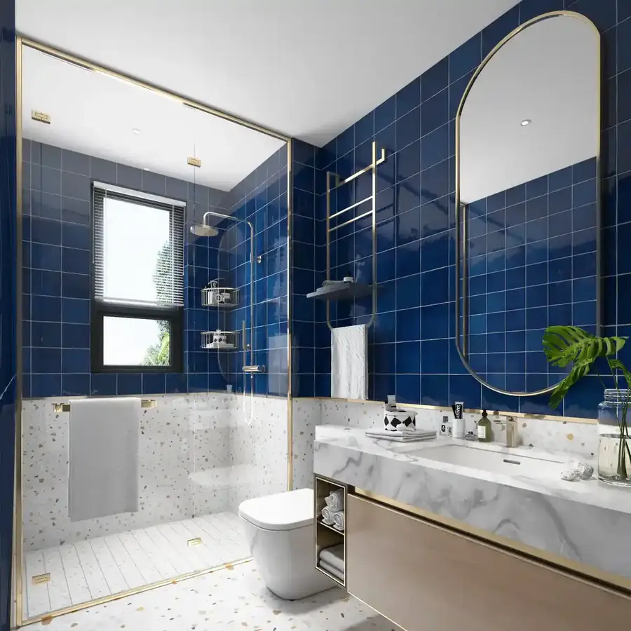 Auckland 6″ x 6″ Ceramic Wall Tile ceramic tile in 6″ x 6″ — detail view 2
