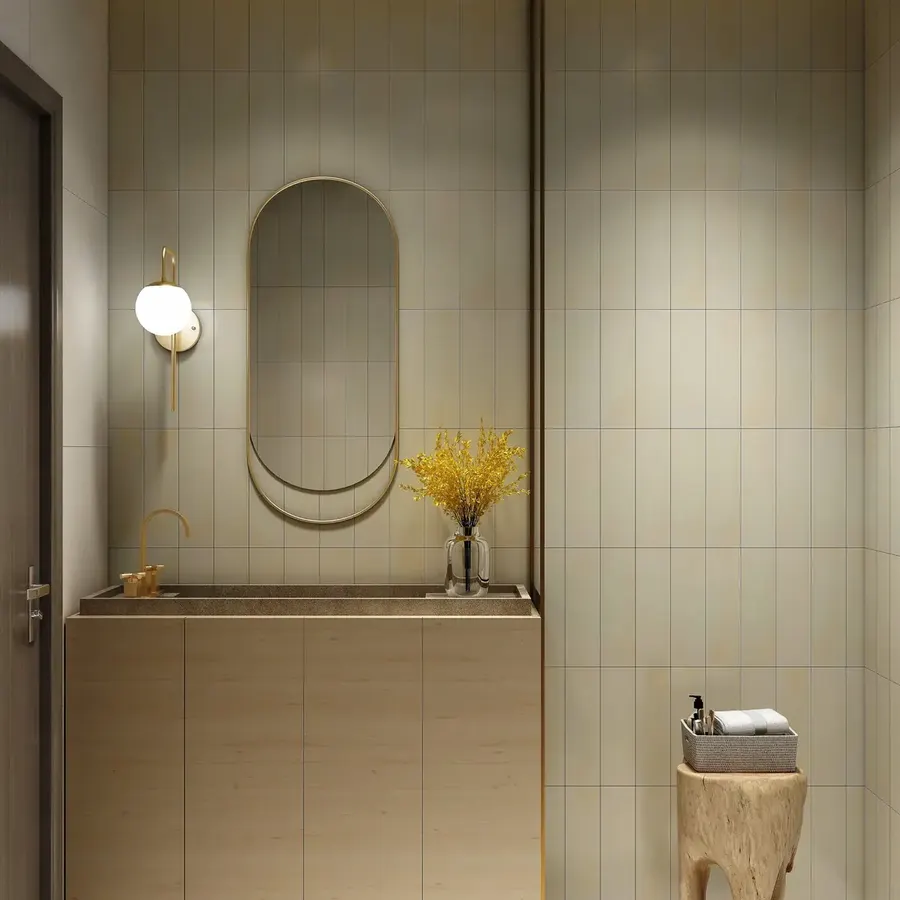 Muse Ceramic Wall Tile ceramic tile in 92 x 312mm 35 pcs=1.0 sq.mt.=1 Box — detail view 3