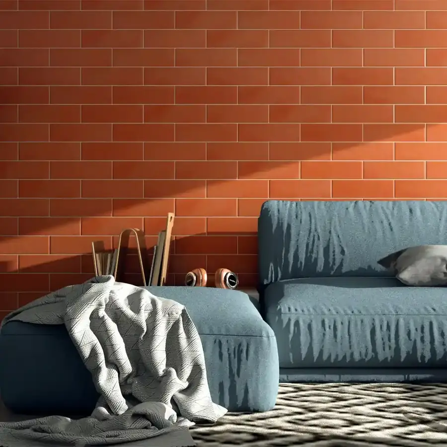 Muse Ceramic Wall Tile ceramic tile in 92 x 312mm 35 pcs=1.0 sq.mt.=1 Box — detail view 2