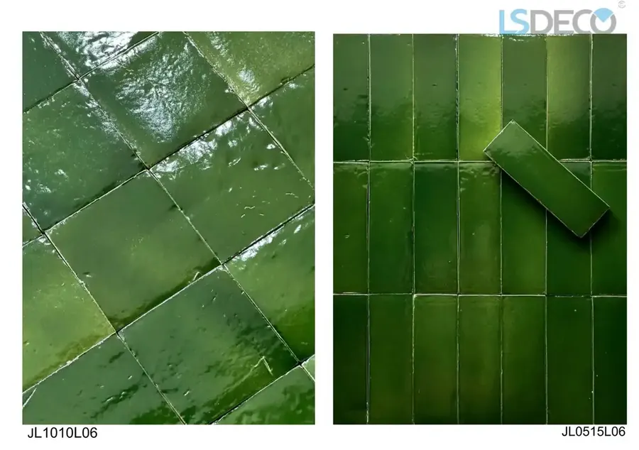 Handmade Tile Morocco Collection ceramic tile in 100×100×20 MM/ 50×100×20 MM