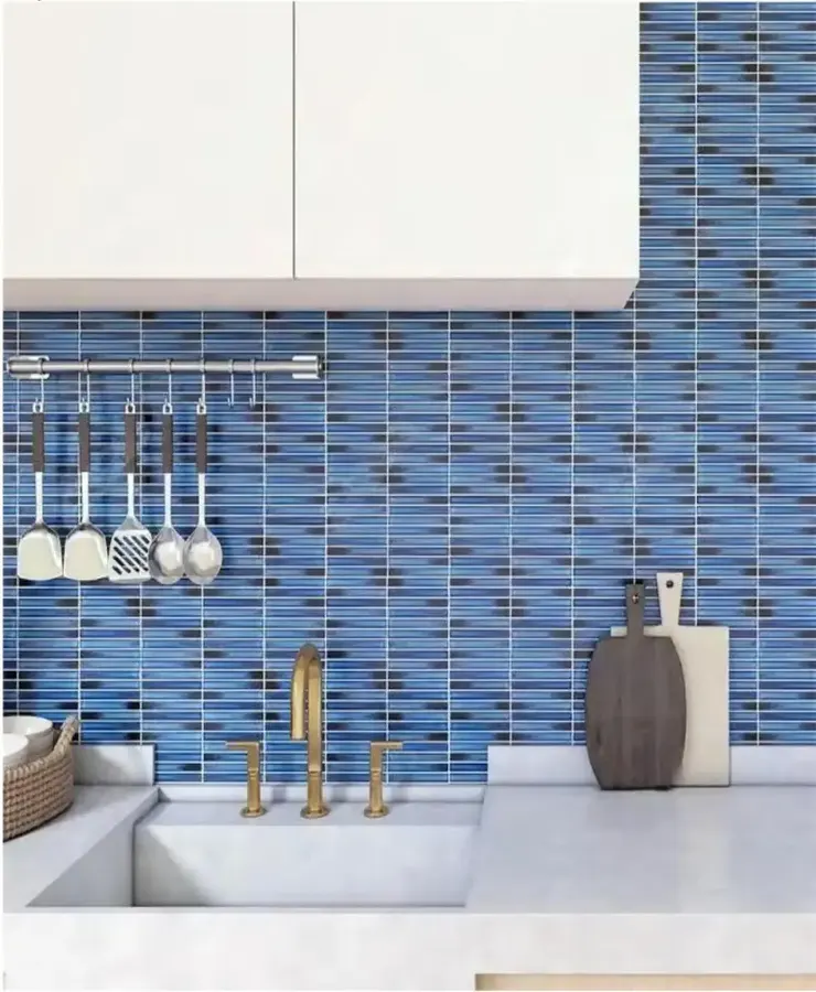 Kit Kat 12 x 92mm Glazed Porcelain Tile porcelain tile in 12 X 92mm