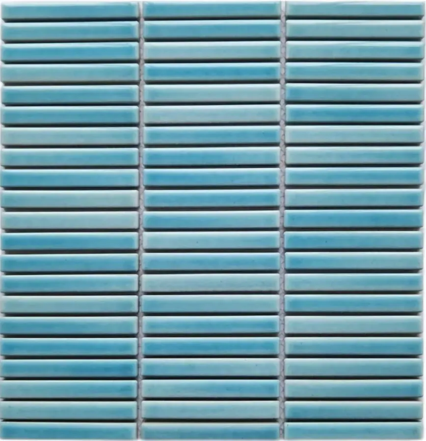 Kit Kat 12 x 92mm Gloss Mosaic Tile porcelain tile in 12 X 92mm