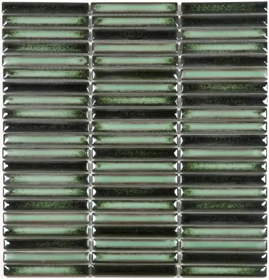 Kit Kat Matt Porcelain Mosaic 12 x 92mm porcelain tile in 12 X 92mm
