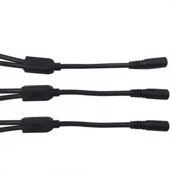 dc5.5*2.5mm female to 2 male right angle cable view 2
