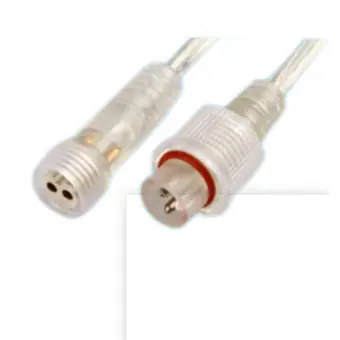 Waterproof LED Flexible Cable DC Power 2 pin 3pin Male To Female IP68 Cable