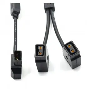 d-dap male to 2 d tap female splitter 18AWG cable