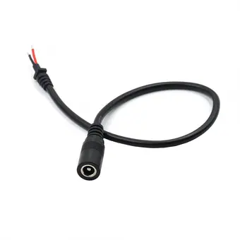dc5.5*2.1 female to open with SR cable
