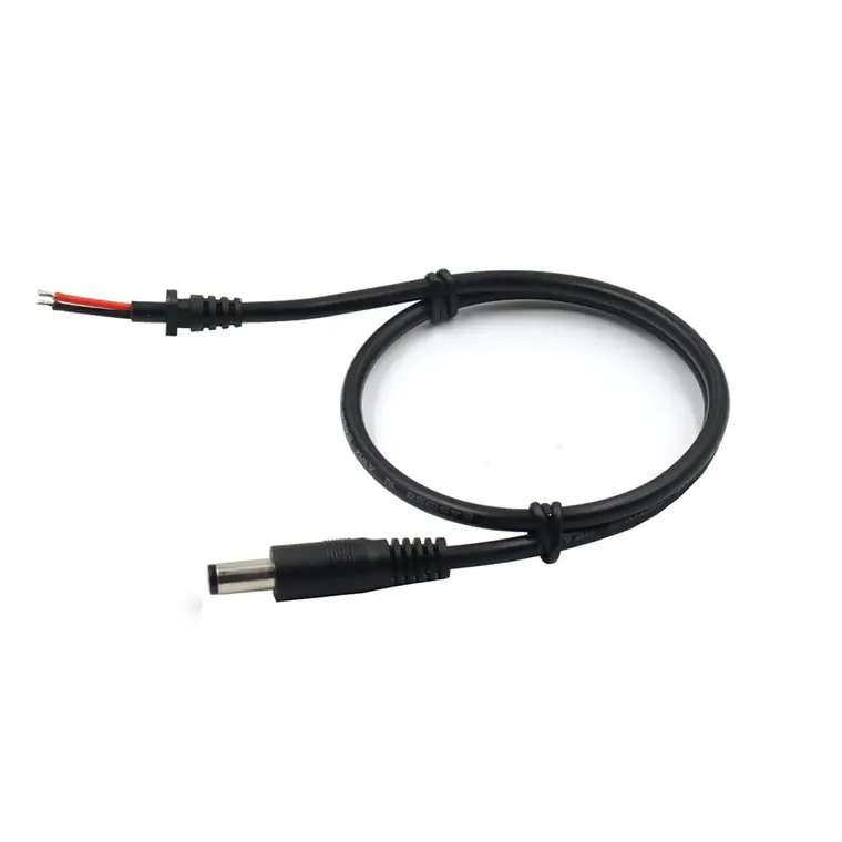 dc5.5*2.1 male to open with SR cable