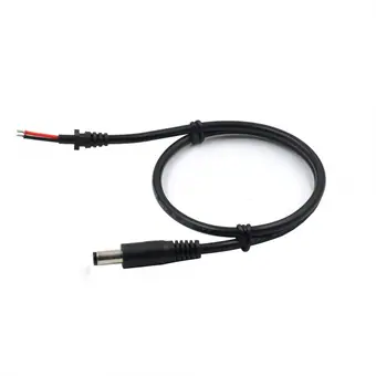 dc5.5*2.1 male to open with SR cable view 2