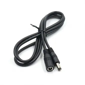 dc5521 male to female power cable view 2