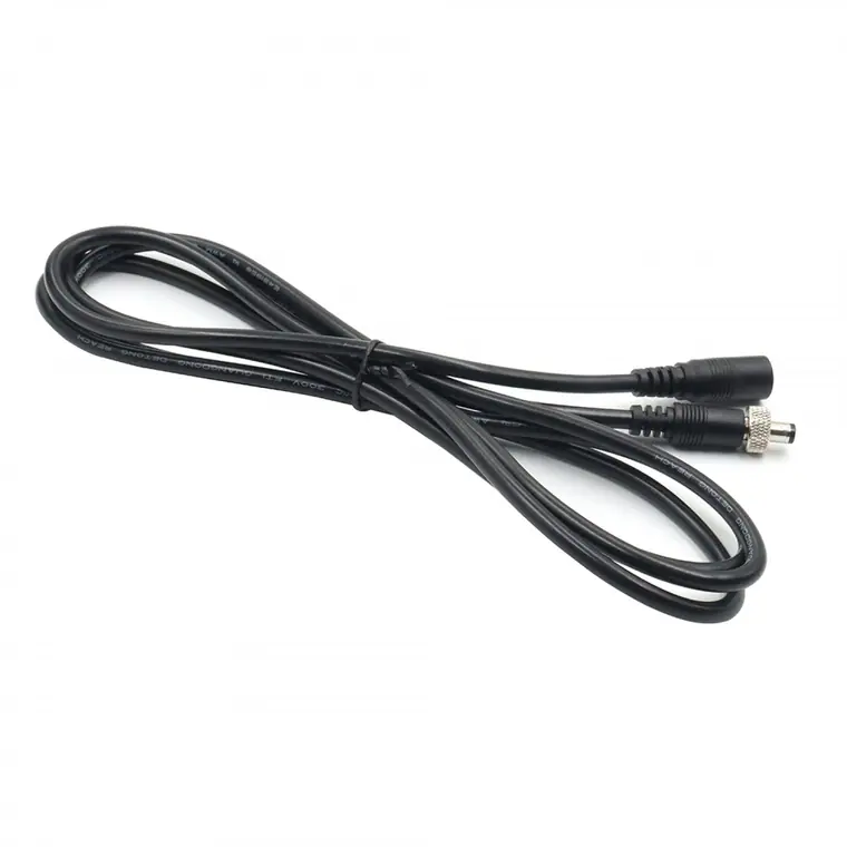 dc5525 male with screw to dc5521 female cable