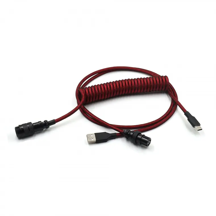 usb c coiled keyboard aviator gx16 gx12 xlr yc8 type c coiled cable