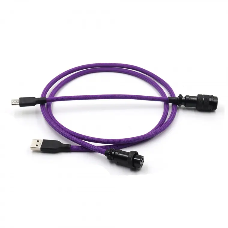 5PIN male GX16 Aviation plug to Type-c and usb to 5pin gx16 female wire cable set