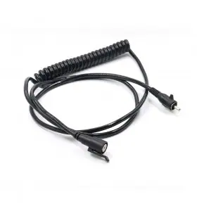 RCA male to female with lock spring cable