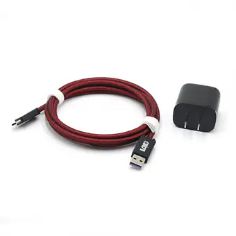 High quality 1M Black USB Type C Data Sync Charger Cable 3A Fast Charging use for mobile phone Type-C view 2