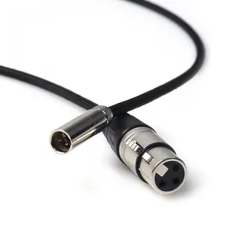 40cm 16'' Mini XLR Male to XLR Female Audio Cable for BLACKMAGIC Pocket 4K/6K Camera Video Assist view 2