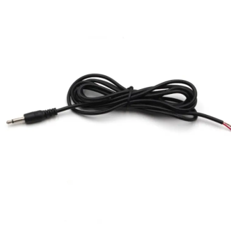 3.5mm 1/8" Monaural Mini Mono Plug to Bare Wire 6-Feet - 12V DC Trigger ON/OFF Cable