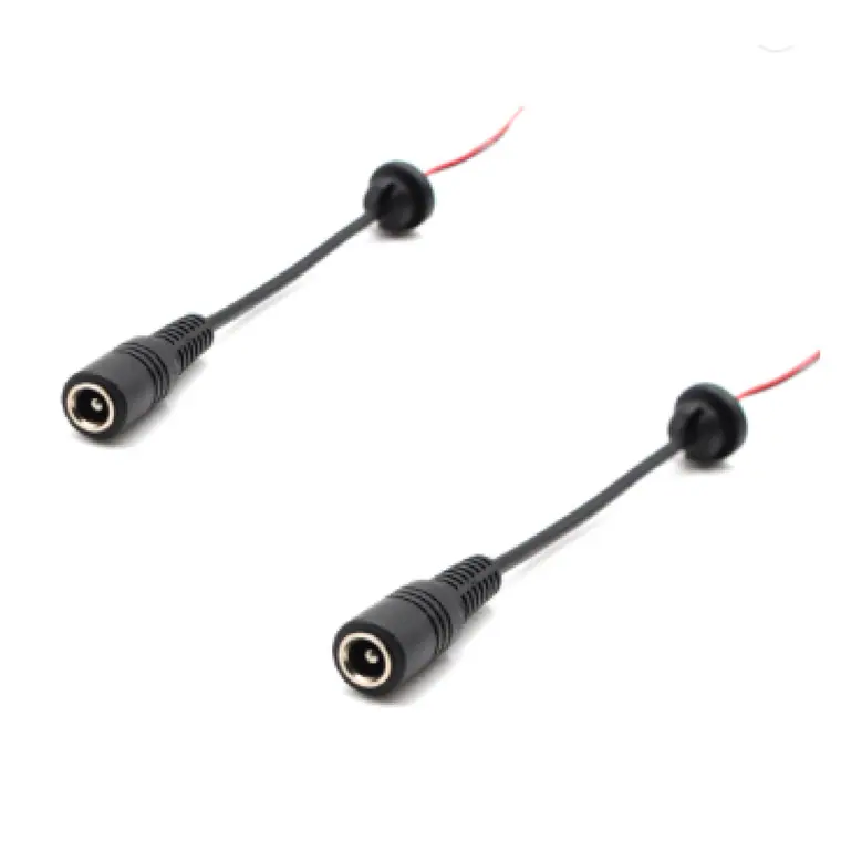 12V DC Connector 5.5mm x 2.1mm DC Power Cable Male Female Jack Plug