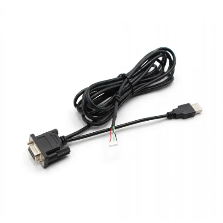 USB A to DB 9-pin Serial Adapter Cable with Thumbscrew Connectors with PL2302 Chip