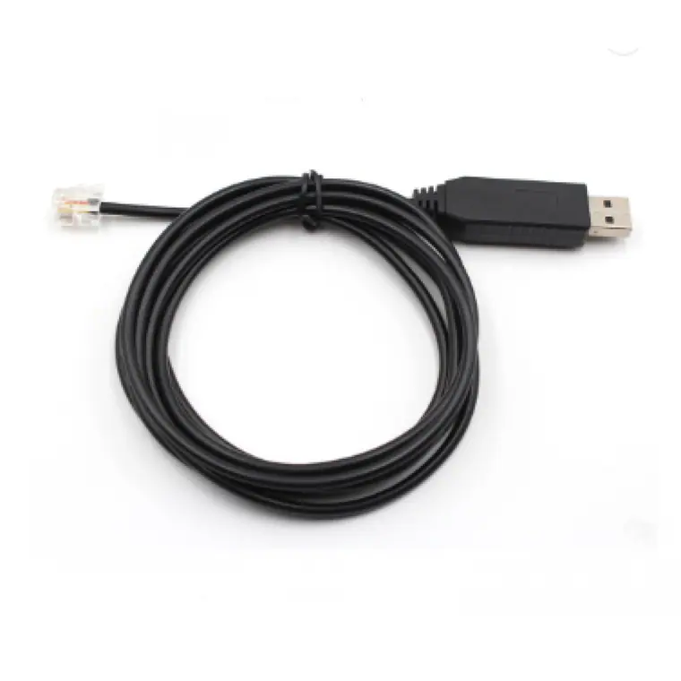Low Price RS232 Com Plug usb to 3.5mm TTL Serial Converter Cable