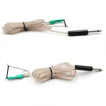 2M Tattoo Power Supply 1/4 Inch Jack Plug Soft Silicone Cable view 3