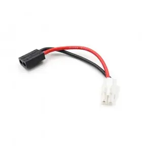10cm Traxxas Plug Male to Tamiya Head Female Connector Adapter for RC Car Lipo view 2