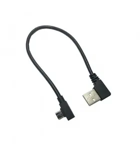 usb angle d male to micro ganle d male cable