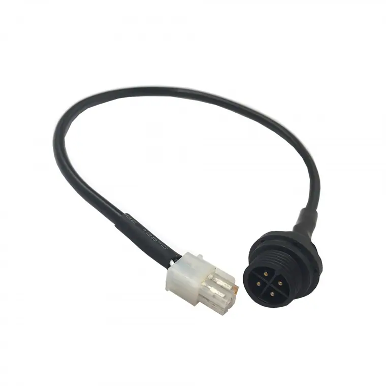 M16 -4pin male connector to micro fit ph-4.2mm 4pin connector