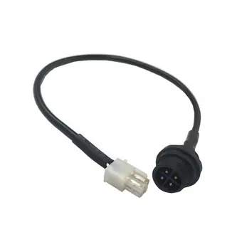M16 -4pin male connector to micro fit ph-4.2mm 4pin connector view 2