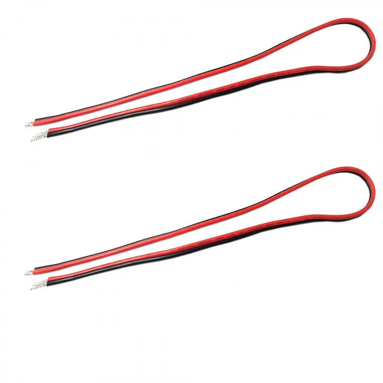 Power cable with 2*tinned UL 2468 red black color