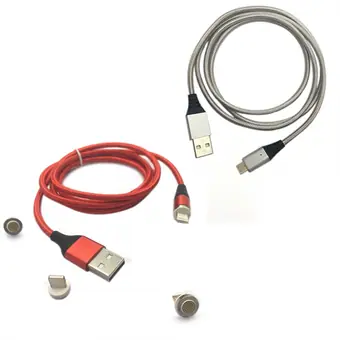usb to type-c micro Magnetic charger cable view 2